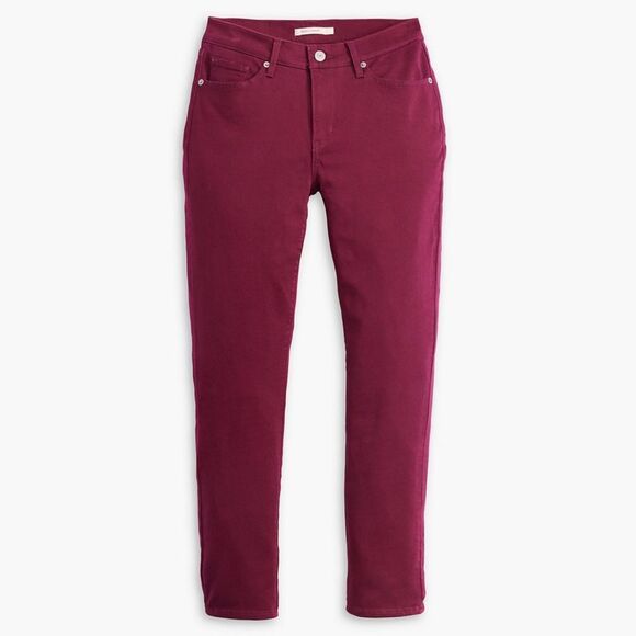 Levi's Plus Classic Straight Jeans Windsor Wine- Size 16W - Picture 1 of 14